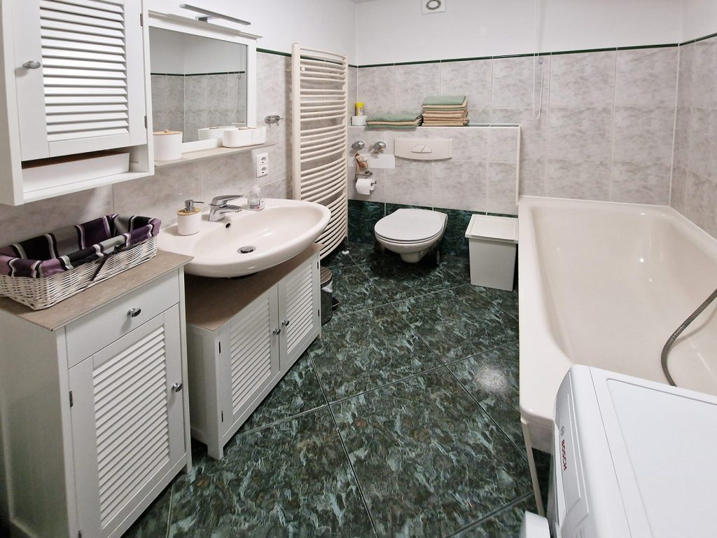 Ferienwohnung Arlett, Dresden, Bad