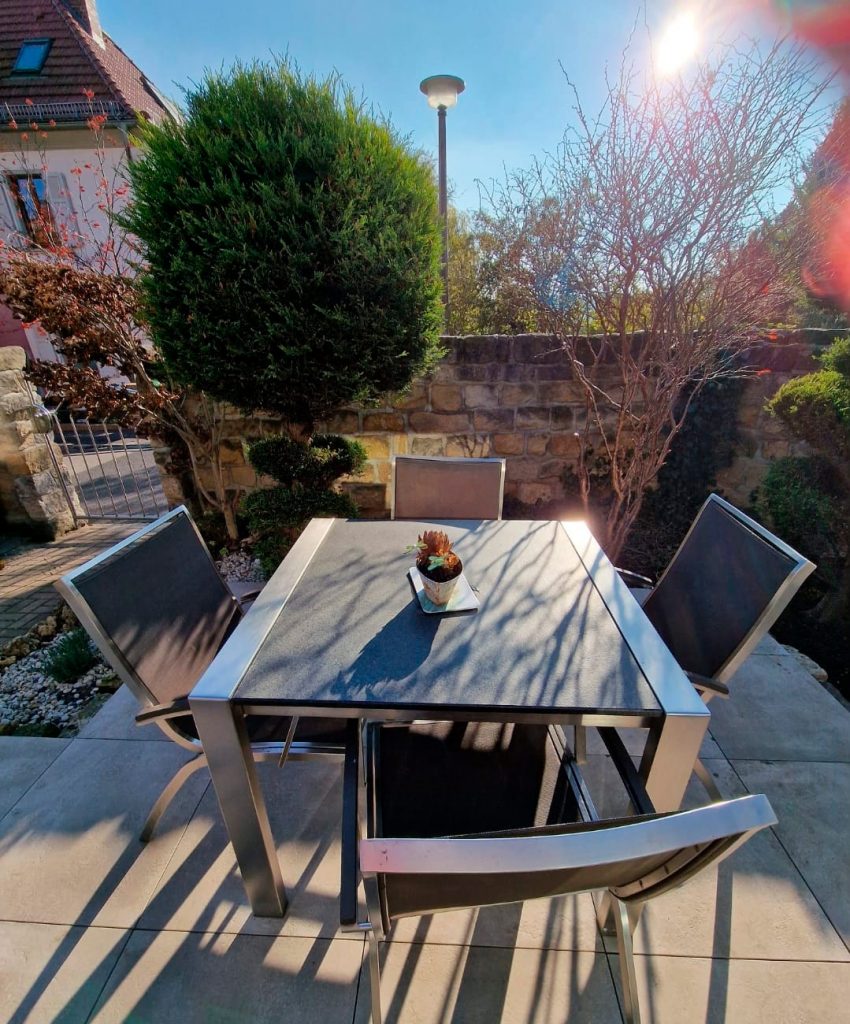 Ferienwohnung Arlett, Dresden, Terrasse